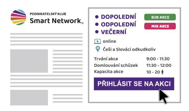 SMART NETWORK - datum akcí